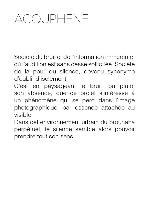 Acouphene Lucile Casanova